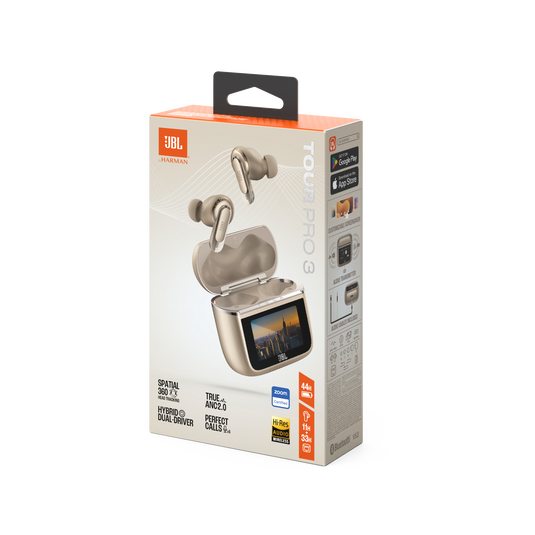 JBL Tour Pro 3 True Wireless Noise Cancelling earbuds with Smart Charging Case